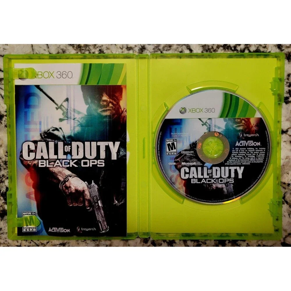 Call of Duty Black Ops Xbox 360 CIB Complete Tested & Working,  FAST Shipping